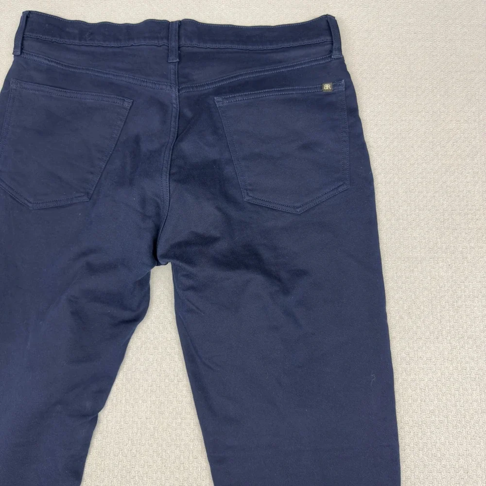 Banana Republic Pants Mens 34x34 Navy Blue Slim Fit Chino Business Casual Twill